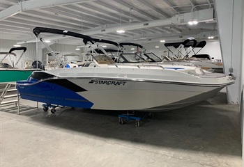 2025 Starcraft SVX 191 Electric Blue/Quicksilver/Black Boat